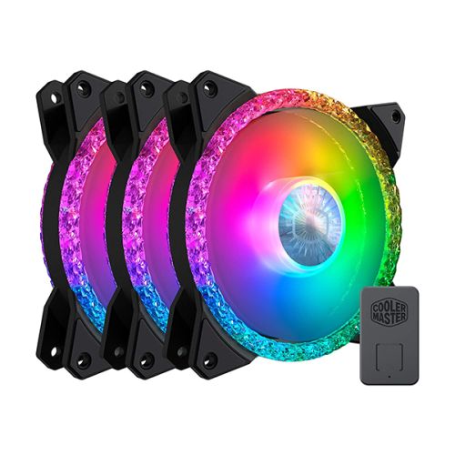 Cooler Master MF120 PRISMATIC ARGB Case Fan - Triple Fan Kit