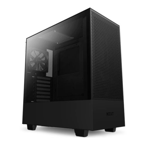 NZXT H510 FLOW Mid Tower ATX Case - Matte Black