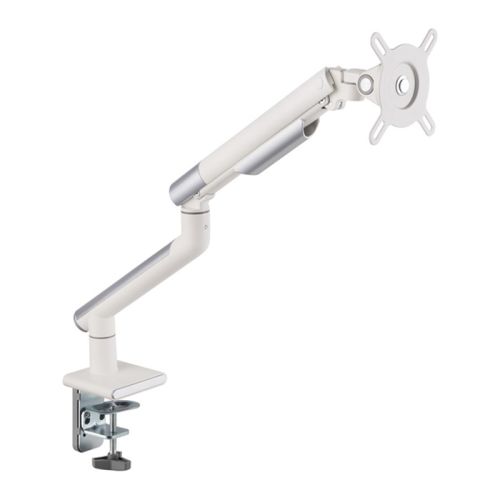 Gadgeton Single  Monitor Arm  Stand for Gaming and Desk Use, 17" - 32" - White