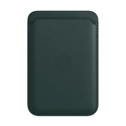 Apple iPhone Leather Wallet with MagSafe - Forest Green