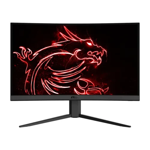 ‏‪MSI Optix G24C4 Gaming Curved Gaming Monitor (24” ,144Hz ,1Ms ,FHD)