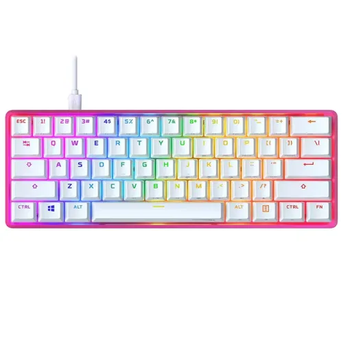 HyperX Alloy Origins 60 Pink RGB Mechnical Gaming Keyboard - HX Red Switch -  (English)