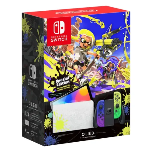 Nintendo Switch – (OLED Model)  Splatoon 3 Special Edition