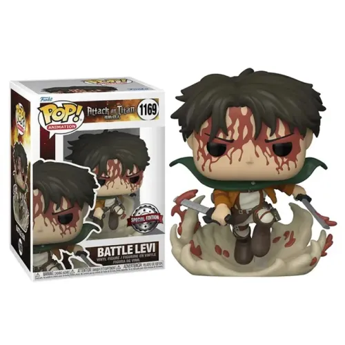 Funko POP! Animation - Attack on Titan - Battle Levi  (EXC) - 1169