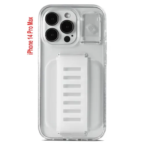 Grip2u - BOOST Case with Kickstand for Apple iPhone 14 Pro Max  - Clear