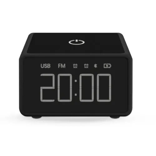 Goui O'Clock - Digital Clock + Wireless Charger + Speaker