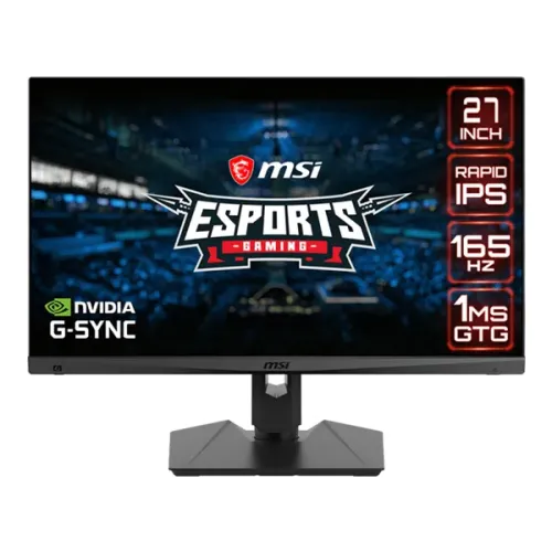 MSI Optix MAG274QRF 27 Inch 2K 165Hz IPS eSports Gaming Monitor