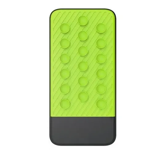 Goui Lux 10000 mAh Qi Wireless Power Bank - (Black & Green)