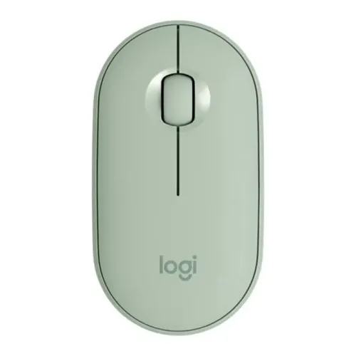 Logitech M350 Pebble Wireless Mouse - Eucalyptus