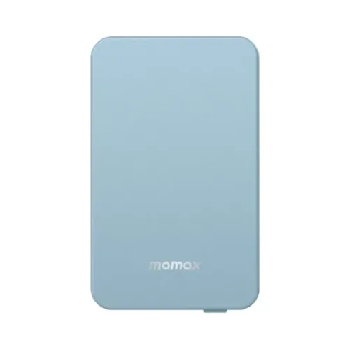 Momax Q.Mag Power 6 Magnetic Wireless Battery Pack 5000mAh - Blue