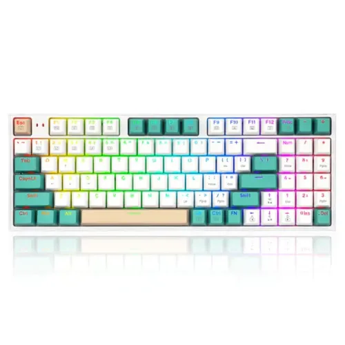 Redragon KITAVA RGB Wired Mechanical Gaming Keyboard (Dust-Proof Red Switch) (K636WGC-RGB)