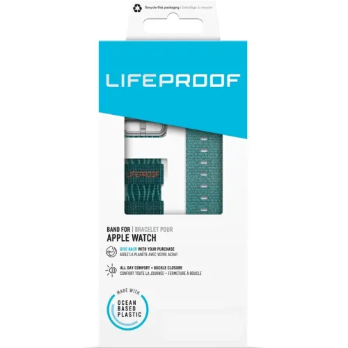 LIFEPROOF  Strap For Apple Watch 45mm/44mm/42mm -  Under The Sea Green