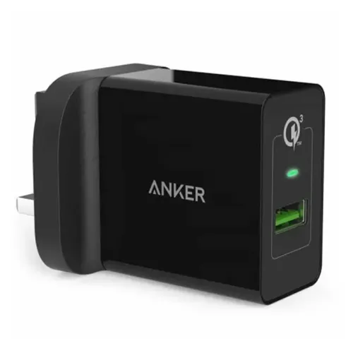 Anker PowerPort+ 1 with QC3.0 and IQ - Black