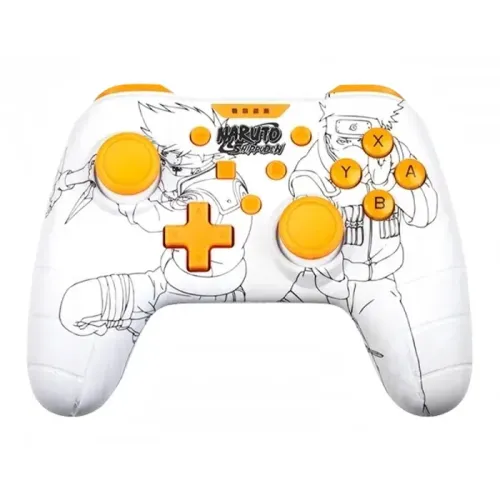 KONIX Naruto Shippuden - KAKASHI White Wired controller For Nintendo Switch And Pc