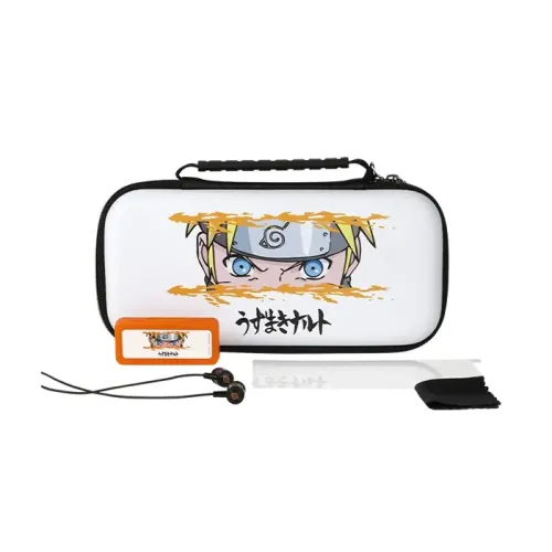 KONIX Naruto Shippuden Starter Kit (case,  storage box, screen protector, headphones)