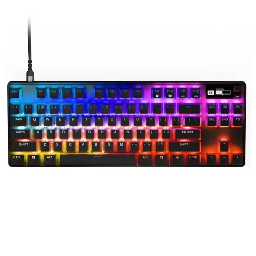 SteelSeries Apex Pro TKL (2023) Wired RGB Mechanical Gaming Keyboard (US Layout) - Black