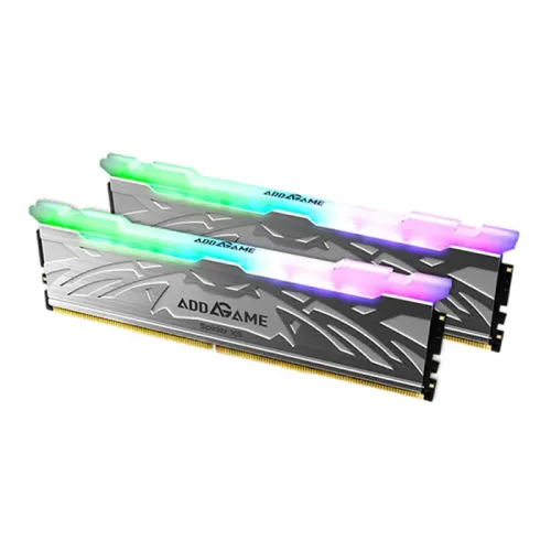 Addlink AddGame Spider X5 32GB (16GBx2) DDR5 4800MT/s CL40 RGB Memory Kit - Silver