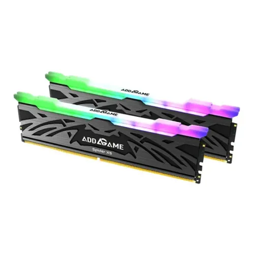 Addlink AddGame Spider X5 32GB (16GBx2) DDR5 5600MT/s CL40 RGB Memory Kit - Black