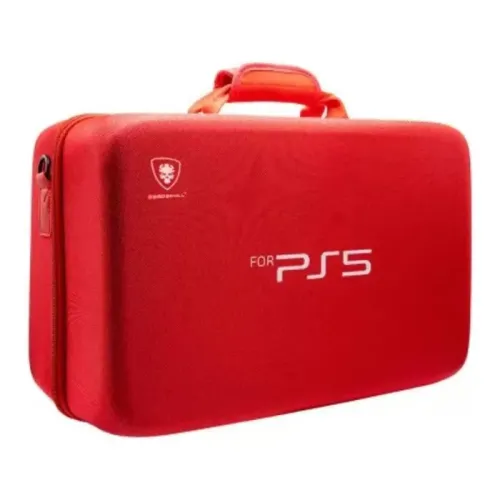 Dead Skull Hardshell PS5 Carrying Case - Red