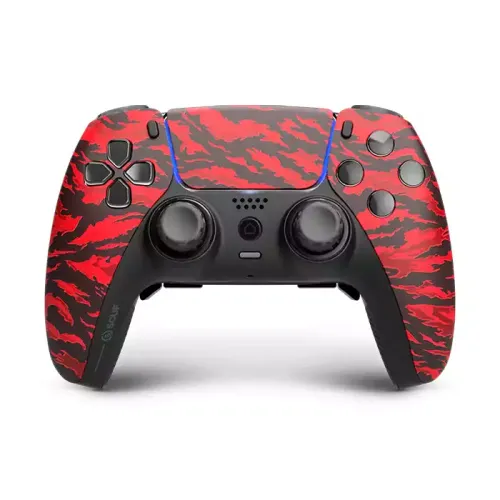 PS5: Scuf Reflex Fps Wireless Performance Controller - Tigerstripe Red