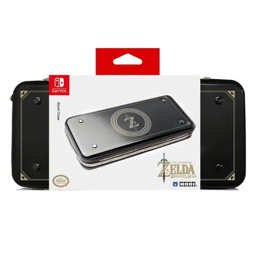 HORI Alumi Case for Nintendo Switch - Zelda Edition  - Black