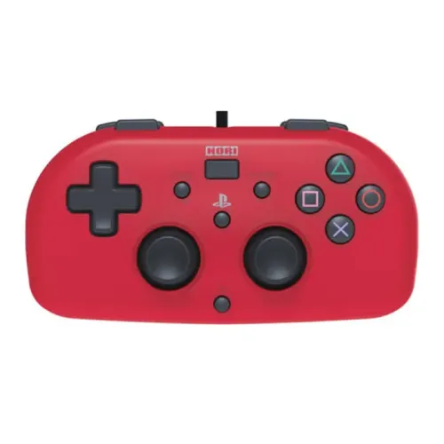 PS4 Hori Mini Gamepad Wired Controller - Red