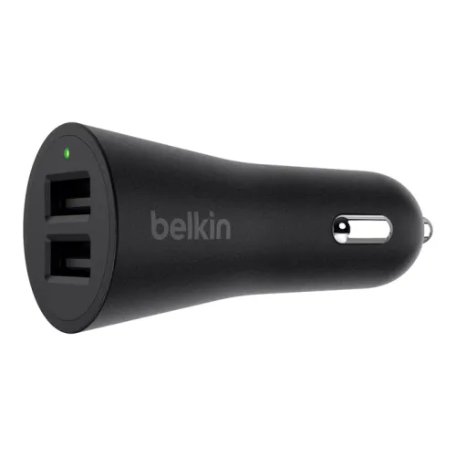 Belkin Boostup 2port Car Charger - Black