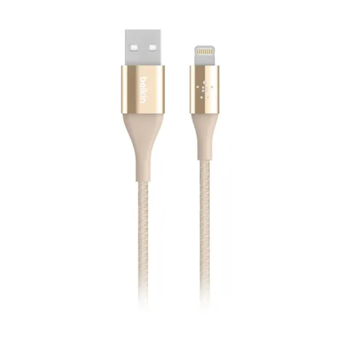 Belkin Mixit DuraTek Lightning Cable for Apple Devices 1.2m - Gold