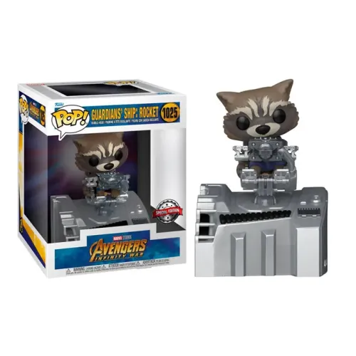 Funko POP Deluxe! Marvel: GOTG Ship - Rocket (Exc)