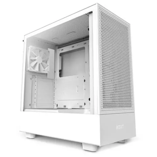 NZXT H5 Flow Edition ATX Mid Tower Case - White CC-H51FW-01