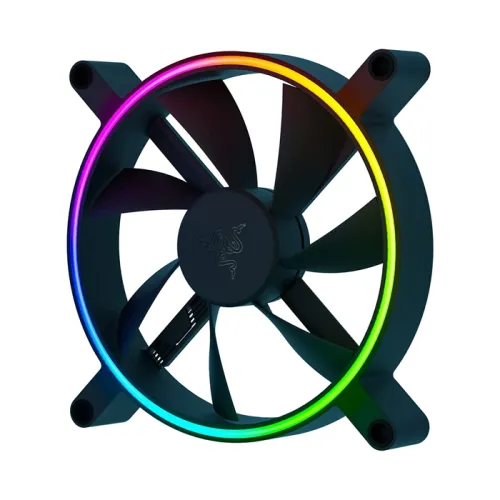 Razer Kunai Chroma 140mm ARGB Hydraulic Case Fan Black - 1 Fan