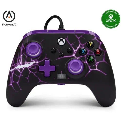 PowerA Enhanced Wired Controller for Xbox Series X|S - Purple Magma