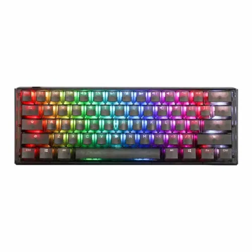 Ducky One 3 Mini - Blue Switch RGB Quack Mechanical Keyboard - Aura Black