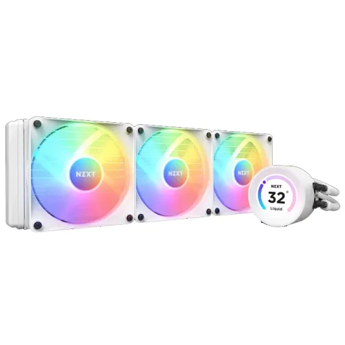 Nzxt Kraken Elite 360 Rgb  Aio Liquid Cooler 360mm - White