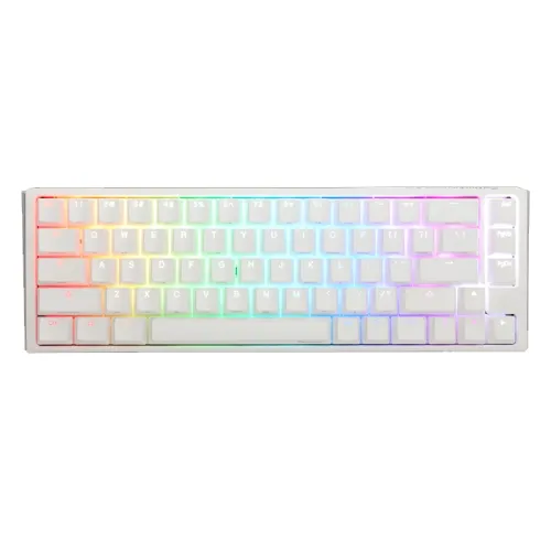 Ducky One 3 SF - Red Switch Hot-Swap RGB Mechanical Keyboard - Aura White