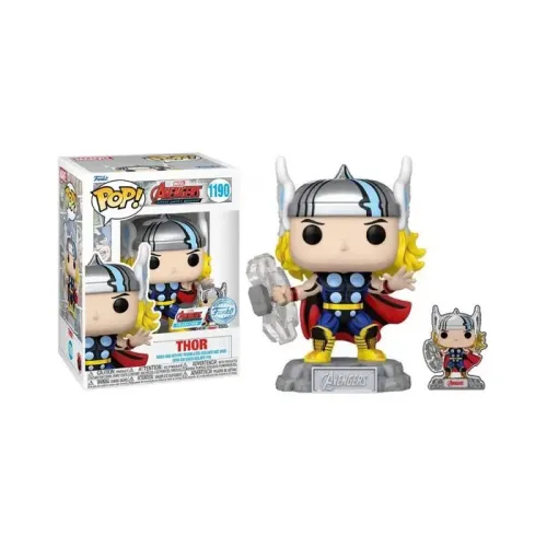 Funko "Pop! Marvel: A60 -  Comic Thor w/ Pin (Exc)"