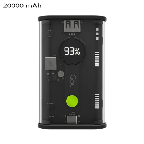 Goui NANO Transparent Power Bank 20.000mAh