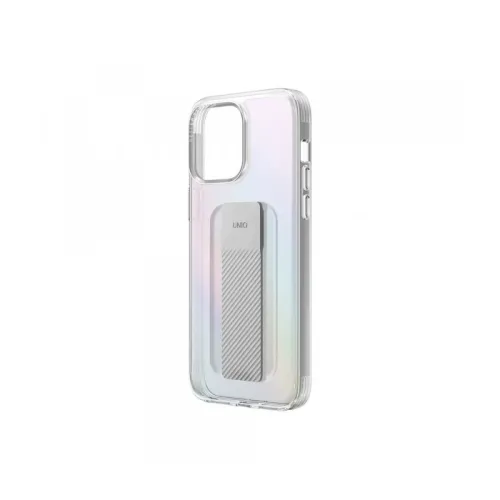 Uniq Hybrid Heldro Mount Series Case For Iphone 14 Pro Max (2022)  - Iridescent (Iridescent)