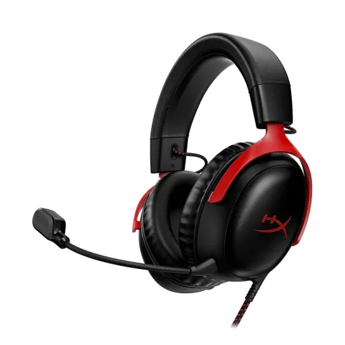 HyperX Cloud III - Gaming Headset - Black/Red