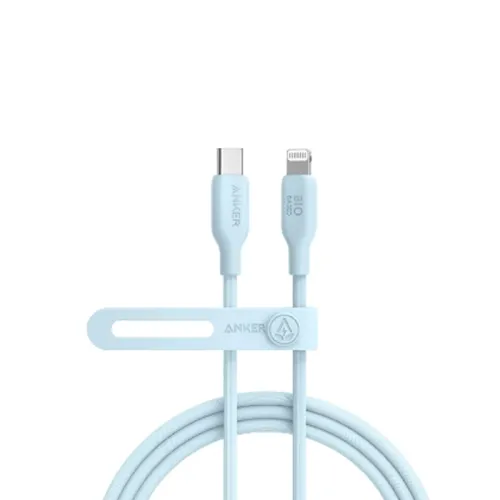 Anker 542 USB-C to Lightning Cable (Bio-Based) (0.9m/3ft) - Blue