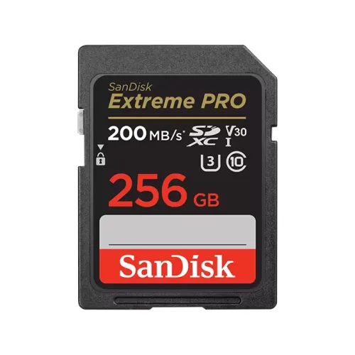 SanDisk Extreme PRO SDHC™ And SDXC™ UHS-I Card 256GB 4K