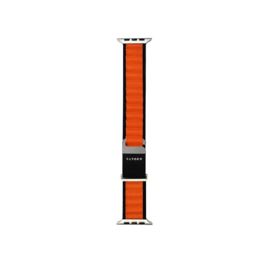 Eltoro Watch Band Loop 49/45/44mm - Black/Orange