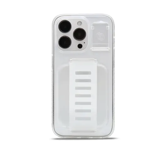 Grip2u Boost Case With Kickstand For Iphone 15pro - Clear