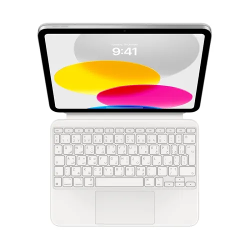 Apple Magic Keyboard Folio For Ipad (10th Generation) White - Arabic