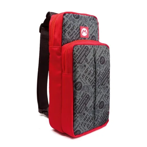 Nintendo Switch: Go Pack Travel Sling Bag - (Mario Edition)