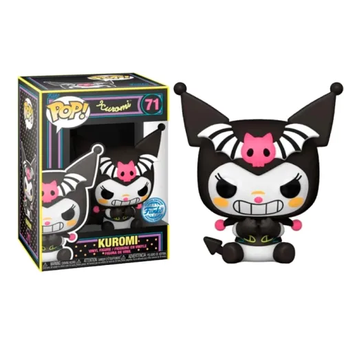 Funko Pop: Sanrio- Hello Kitty Ghost Kuromi (Black Light Glow) (Exc)