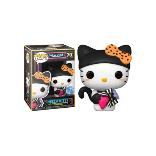 Funko Pop: Sanrio- Hello Kitty W/ Gift (Black Light Glow) (Exc)