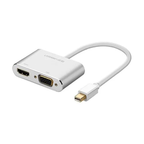 Ugreen Mini Dp To Hdmi + Vga Converter (Silver)