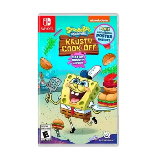 Spongebob: Krusty Cook-off Extra Krusty Edition For Nintendo Switch - R1