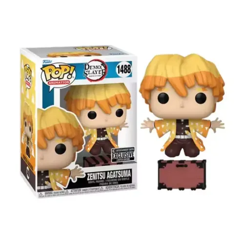 Funko Pop: Demon Slayer- Zenitsu Agatsuma (Kneeling) (Exc)